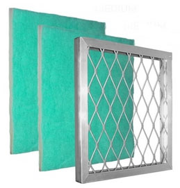 Green screen air filter